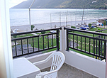 Vista mare dal balcone
